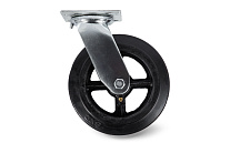 Колесо большегрузное поворотное SCd 55 125 мм обрезиненное (F) Колесо большегрузное поворотное SCd 55 125 мм обрезиненное (F)