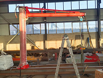 Кран консольный поворотный ручной TOR PSJ35050 500 кг, высота 3 м, стрела 5 м Кран консольный поворотный ручной TOR PSJ35050 500 кг, высота 3 м, стрела 5 м