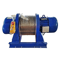 Лебедка электрическая 1000кг 100м с канатом 380В TOR KDJ PRO Лебедка электрическая 1000кг 100м с канатом 380В TOR KDJ PRO