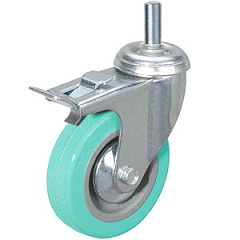 Колесо аппаратное поворотное SCtgb 93 75 мм с болтом и тормозом (N) Колесо аппаратное поворотное SCtgb 93 75 мм с болтом и тормозом (N)