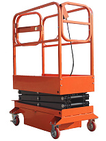 Подъемник ножничный передвижной 240 кг 3,9/5,9 м TOR GTJY DC аккумуляторный Подъемник ножничный передвижной 240 кг 3,9/5,9 м TOR GTJY DC аккумуляторный