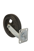 Колесо большегрузное поворотное SCd 80 200 мм обрезиненное (N) Колесо большегрузное поворотное SCd 80 200 мм обрезиненное (N)